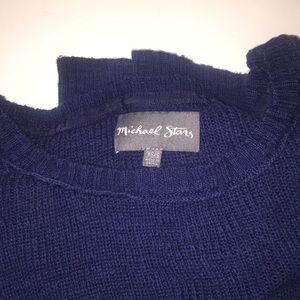 Michael Stars Navy Blue Sweater